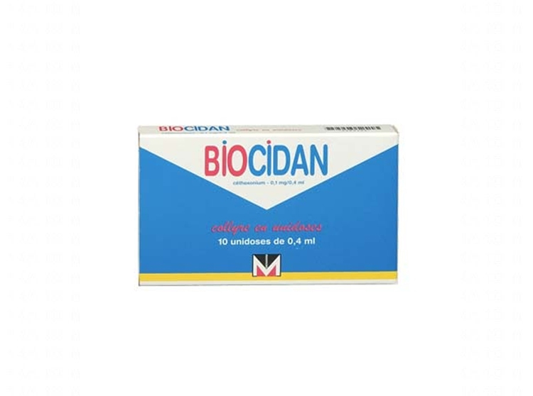 Biocidan Collyre - 10 Unidoses/0,4ml