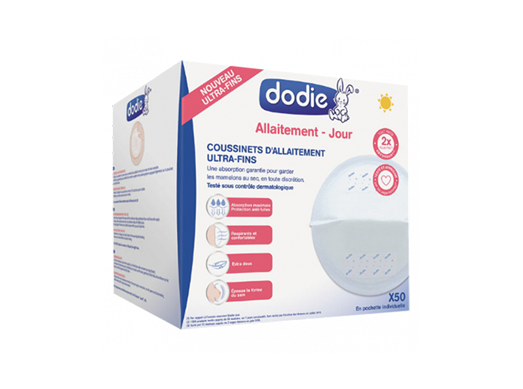 Dodie Coussinets d'allaitement Jour - x50