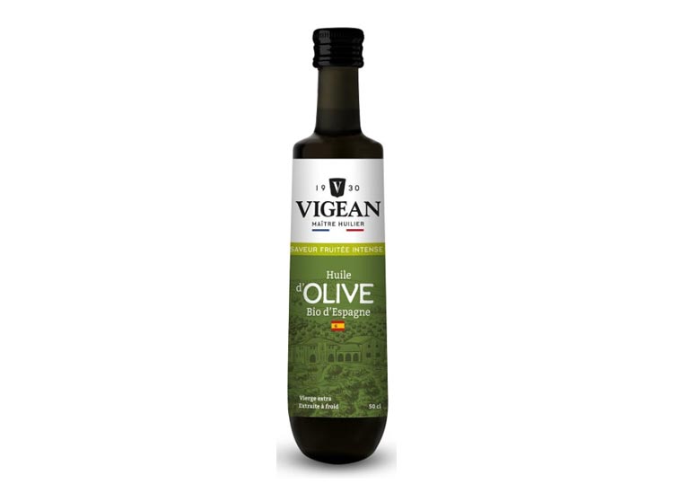 Vigean Huile d'Olive Fruitée d'Espagne BIO - 50cl