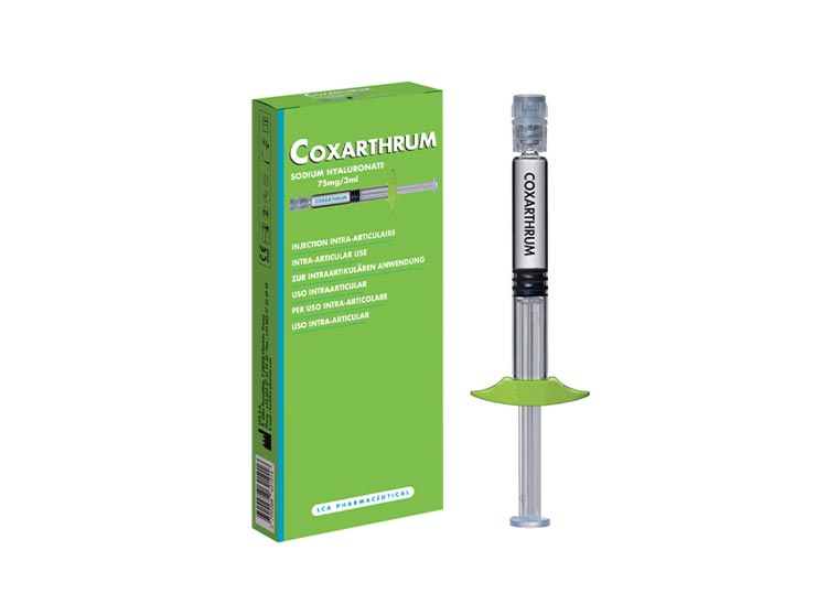 Coxarthrum Seringue préremplie d'hyaluronate de sodium 75mg - 3ml