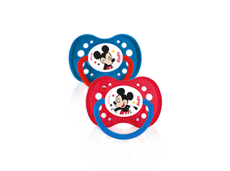 Dodie Sucette Anatomique +18mois Duo Mickey - x2