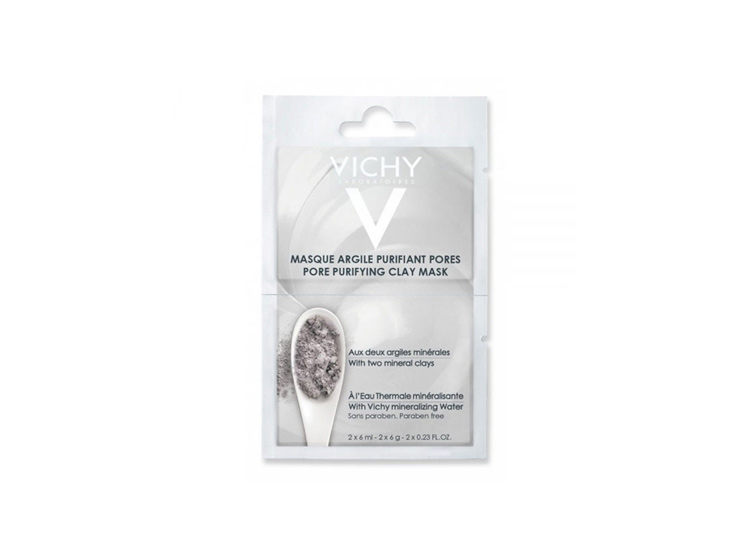 Vichy Masque Bidose Argile purifiant - 2x6ml