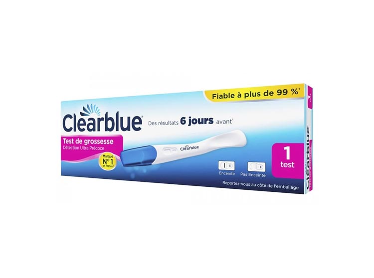 Clearblue Test de grossesse Détection Ultra Précoce Visuel
