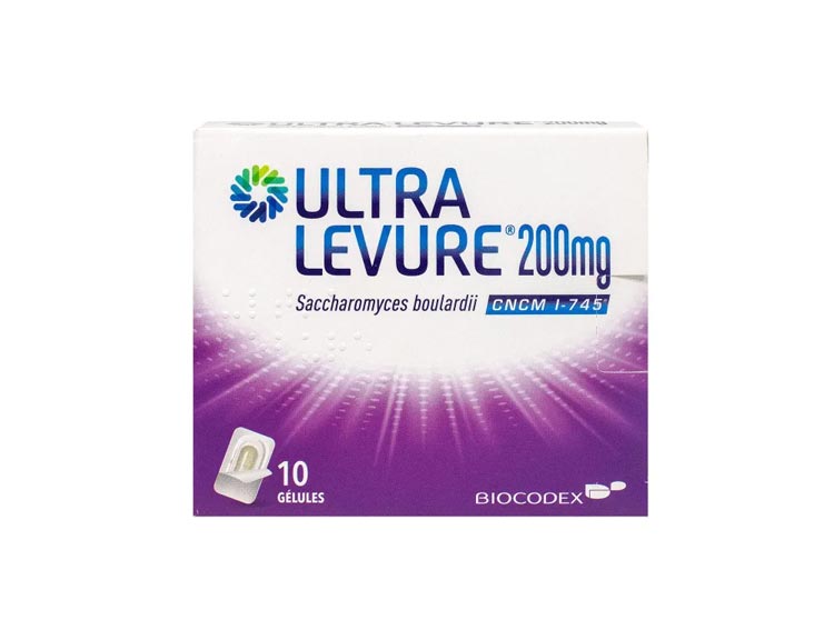 Ultra Levure 200 mg - 10 gélules