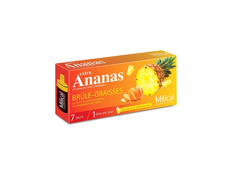 Extra Ananas Brûle-graisses 7 jours - 7x10ml