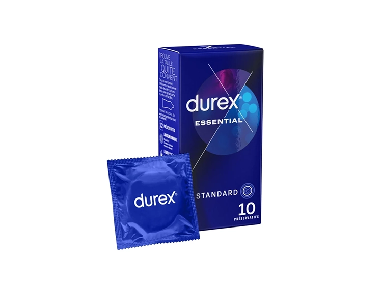 Durex Préservatifs Essential - 10 préservatifs