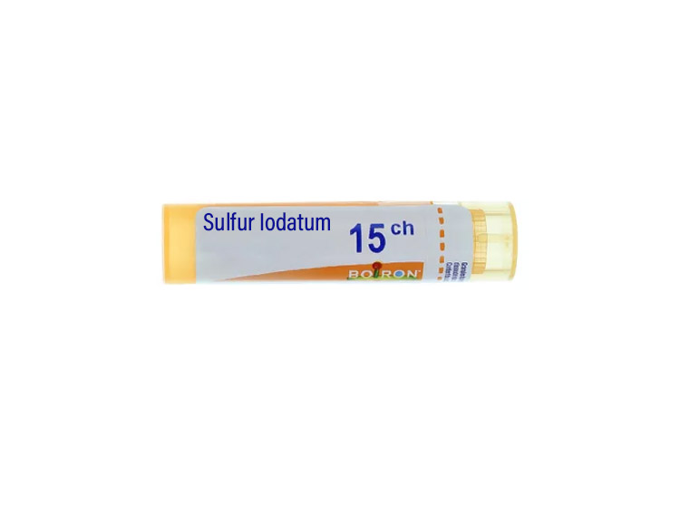 Boiron Sulfur Iodatum 15CH Tube - 4 g