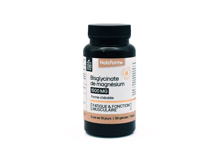 Nutraceutiques Bisglycinate de Magnésium - 90 gélules