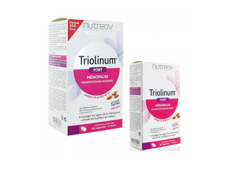 Nutreov Triolinum fort - 2 mois + 1 mois OFFERT