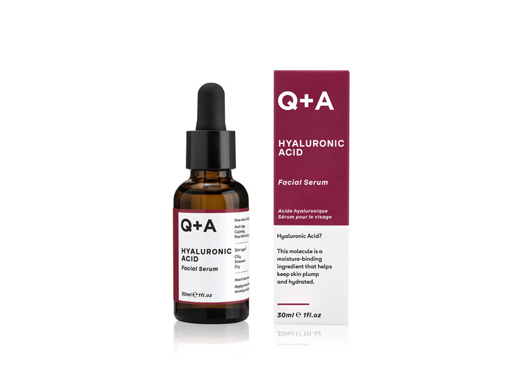 Q+A Skincare Hyaluronic Acid Facial Serum - 30ml