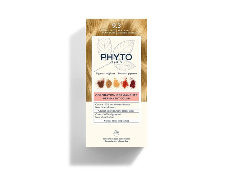 Phyto Phytocolor Kit de coloration permanente 9.3 Blond très clair doré