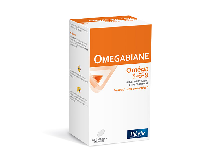 Pileje Omegabiane Oméga 3-6-9 - 100 capsules marines