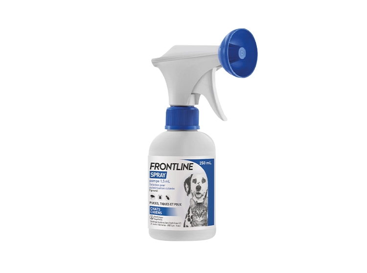 Spray anti-puces et tiques chiens et chats - 250ml