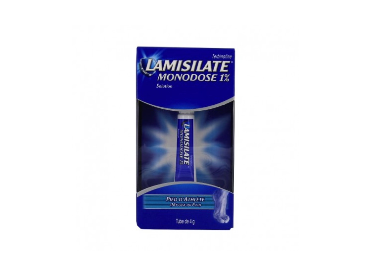 Lamisilate monodose 1% solution pour application cutanée tube - 4g