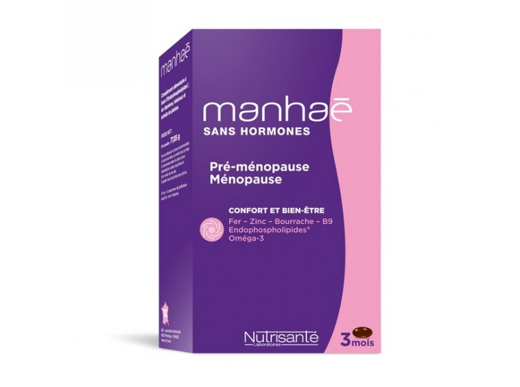 Manhaé pré-ménopause ménopause sans hormones - 90 capsules