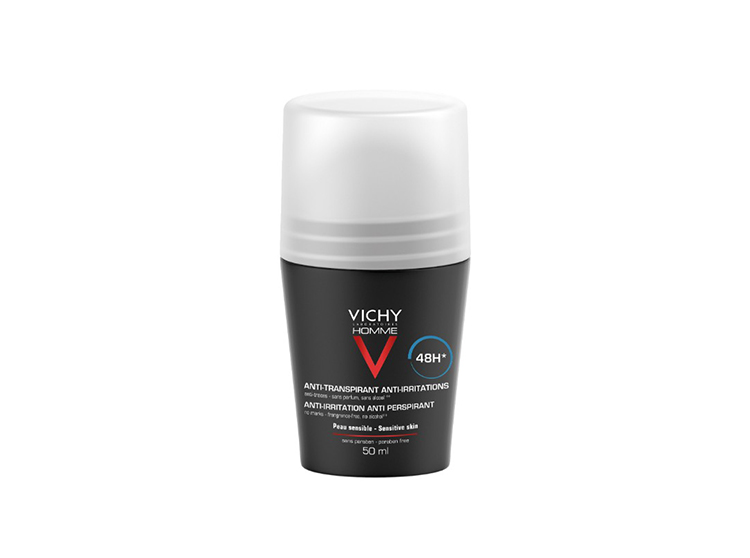 Vichy Homme Déodorant Peaux sensibles -50ml