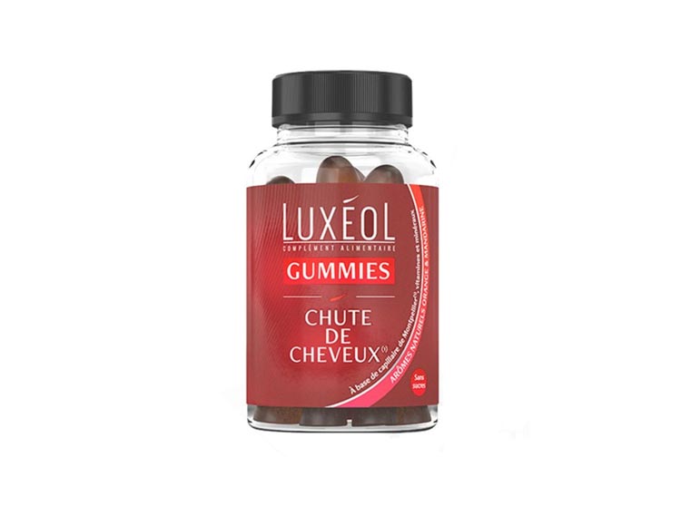 Luxeol gummies Chute de Cheveux - 60 gummies