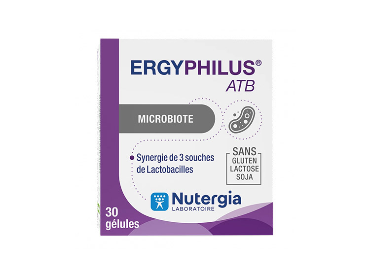 Nutergia Ergyphilus ATB Microbiote - 30 gélules