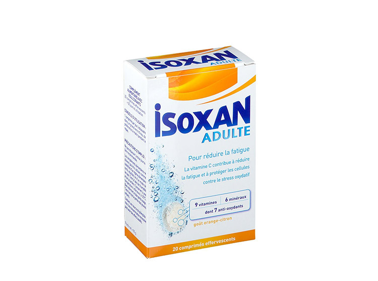 Nhs Isoxan Adulte - 20 Comprimés Effervescents