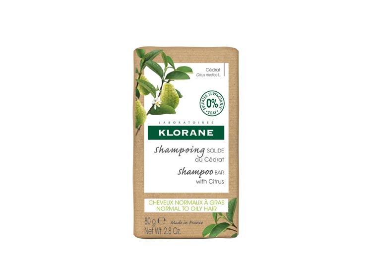Klorane Shampooing Solide Cédrat - 80 g