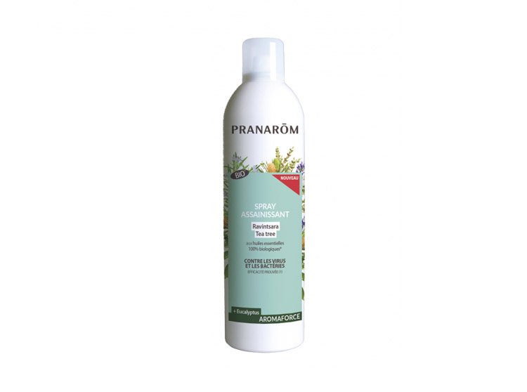 Pranarôm Aromaforce Spray assainissant Ravintsara Tea tree BIO - 400ml