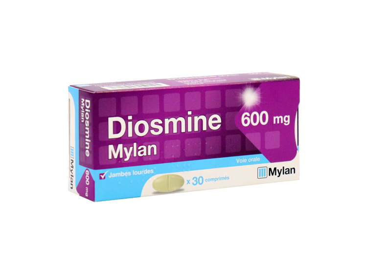 Diosmine Mylan  600mg - x30 comprimés