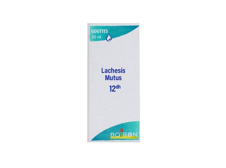 Boiron Lachesis Mutus 12DH Gouttes - 60 ml