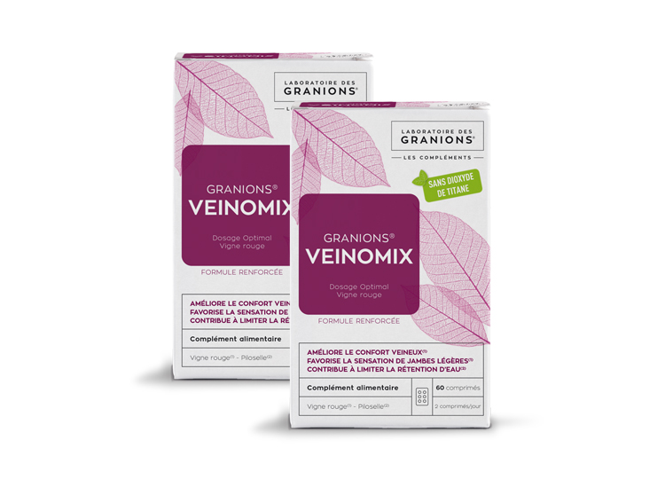 Granions Veinomix - 2x60 comprimés