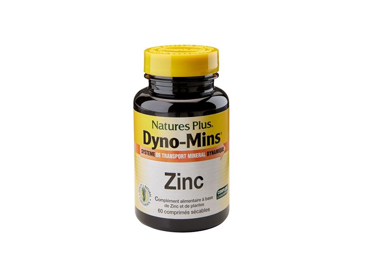 Nature's Plus Dyno-Mins Zinc - 30 comprimés