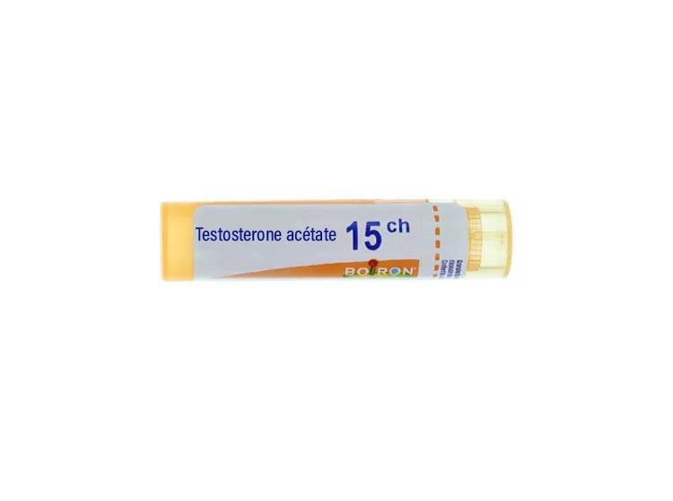 Boiron Testosterone acétate Tube 15CH - 4g