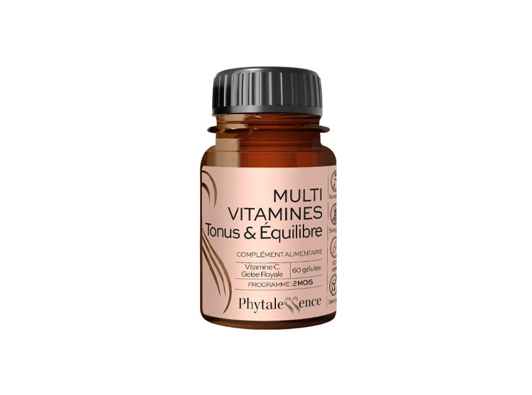 Phytalessence Multivitamines Tonus & Equilibre - 60 gélules
