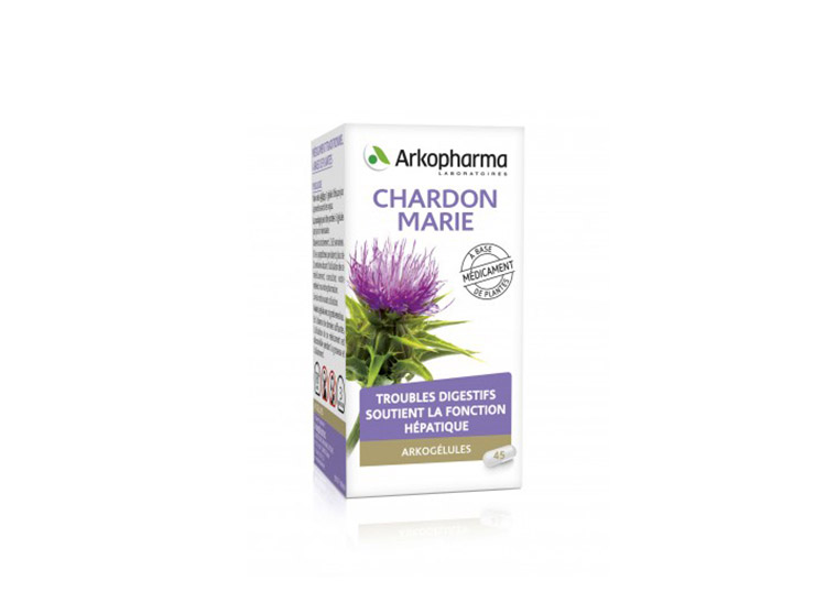 Arkopharma Arkogélules Chardon Marie  - 45 gélules