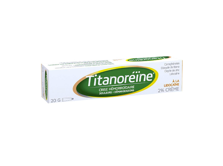 Titanoréïne à la lidocaïne - 20g