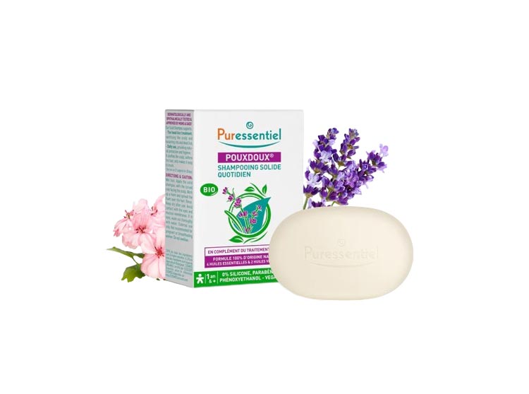 Puressentiel Shampooing Solide Quotidien Pouxdoux® BIO - 60g