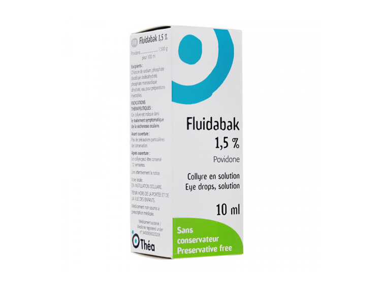 Thea Fluidabak Povidone 1,5% - 10 ml