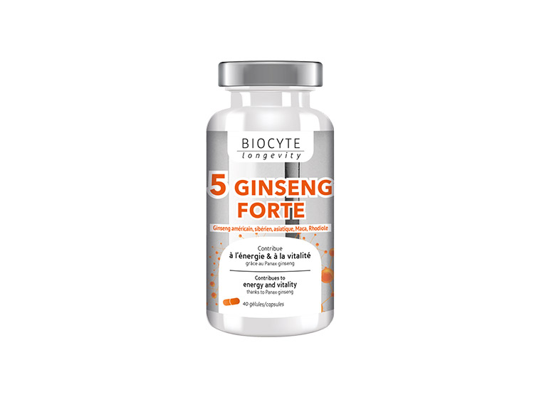 Longevity 5 Ginseng Forte - 40 gélules