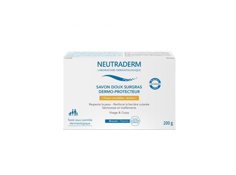 Neutraderm Savon Doux Surgras Dermo-protecteur - 200g