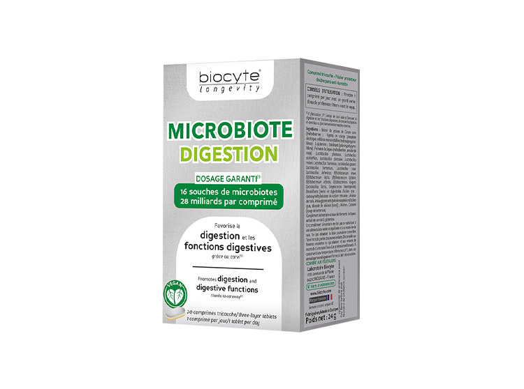 Microbiote Digestion - 20 comprimés