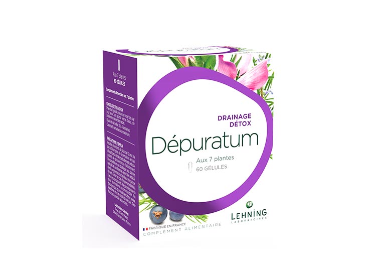 Lehning Dépuratum - 60 gélules