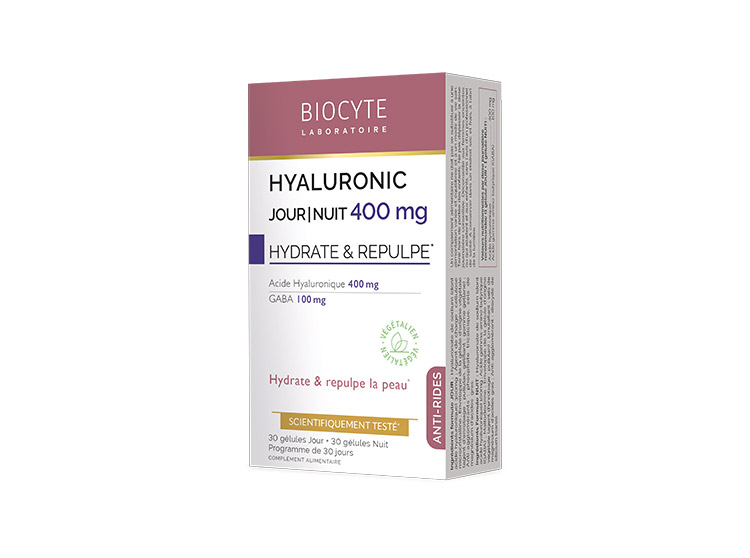 Hyaluronic Jour/Nuit 400 mg - 60 gélules
