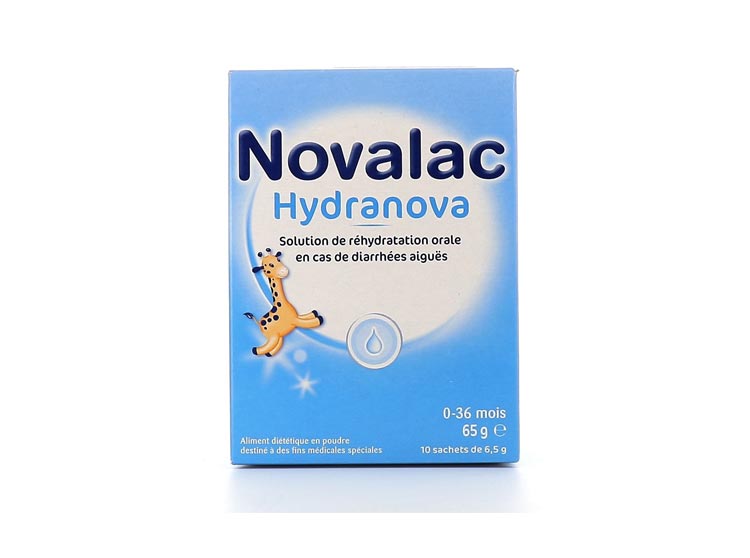Hydranova solution 0 à 36 mois - 10 x 65 g