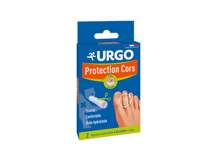 Urgo Digitubes Protection Cors 2,5 cm - 2 digitubes réutilisables