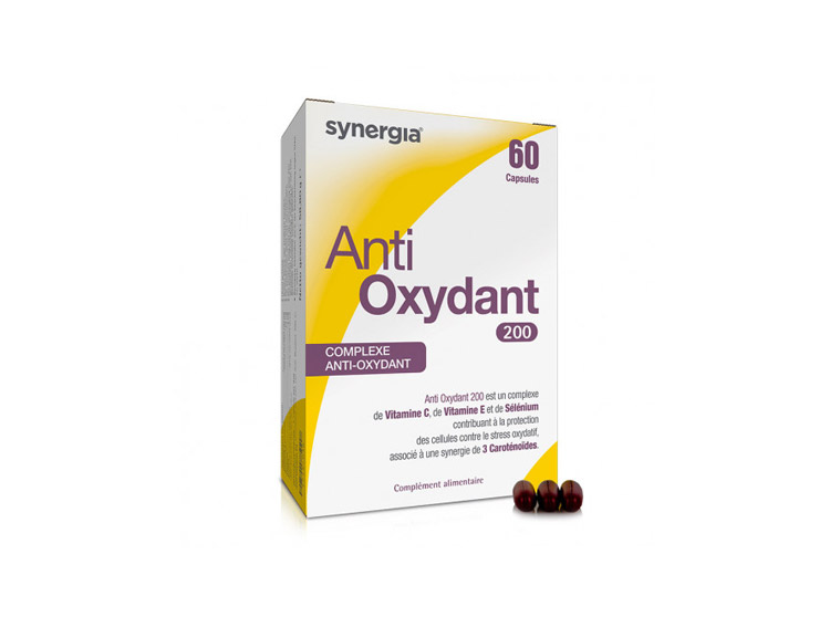 Synergia AntiOxydant 200 - 60 capsules