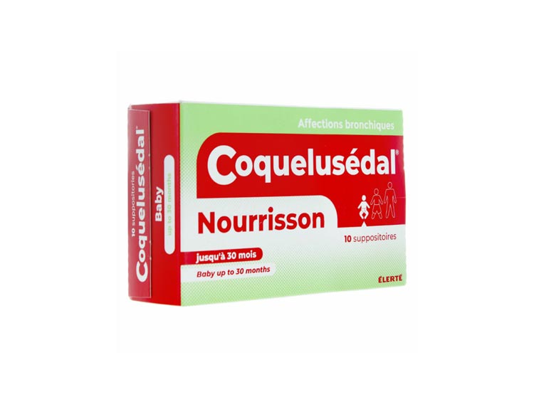 Coquelusedal suppositoire nourrissons  - x10