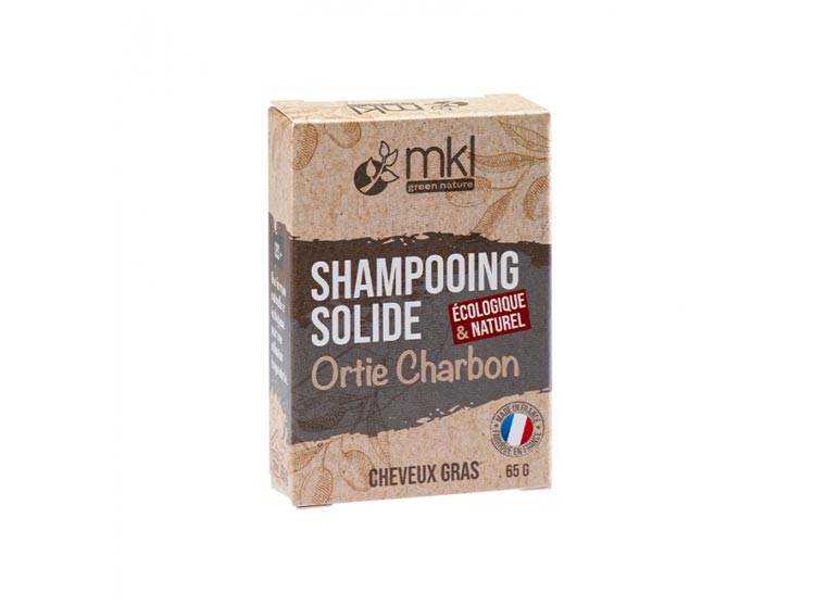 MKL Shampooing solide Orties Charbon - 65g
