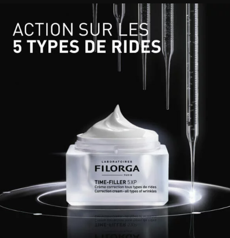 Filorga Crème Correction Time-Filler 5XP, agit sur les 58 types de rides