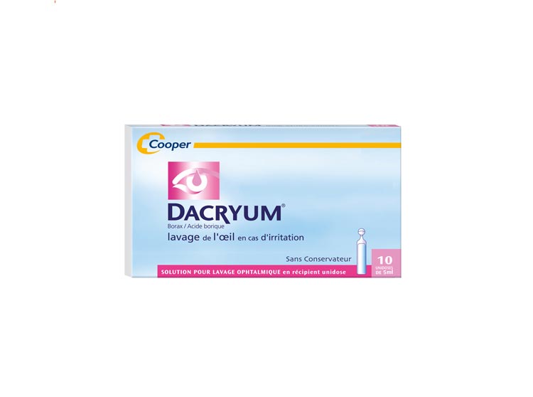 Dacryum  Lavage ophtalmique   - 10x5ml