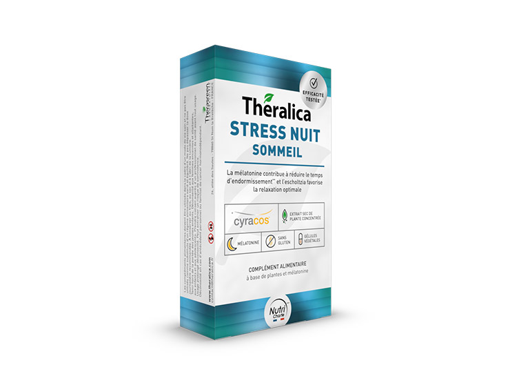 Theralica Stress nuit Sommeil - 30 gélules