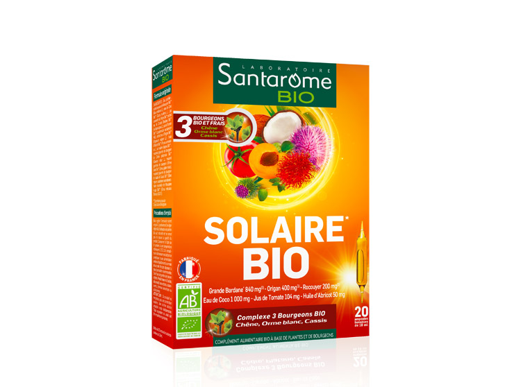 Santarome Solaire BIO - 20 ampoules