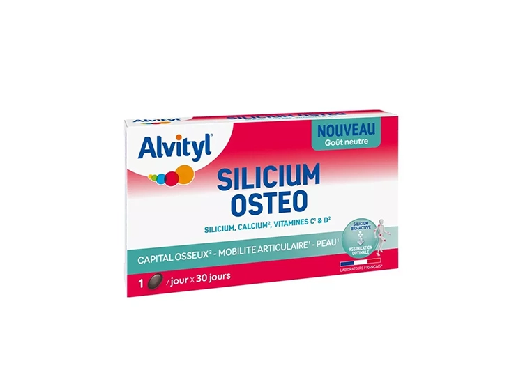 Alvityl Silicium Osteo - 30 comprimés